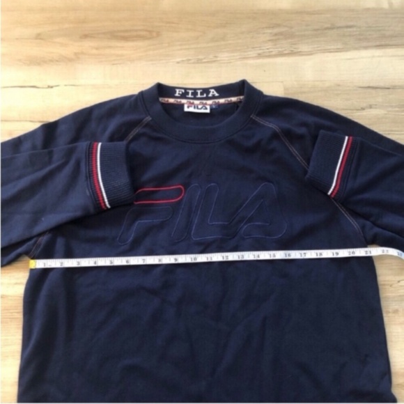 Fila Crewneck Navy Blue Sweater - Picture 7 of 7